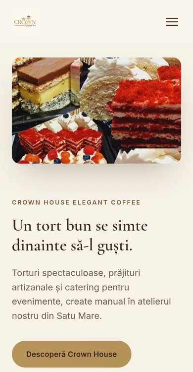 The same page on a phone
